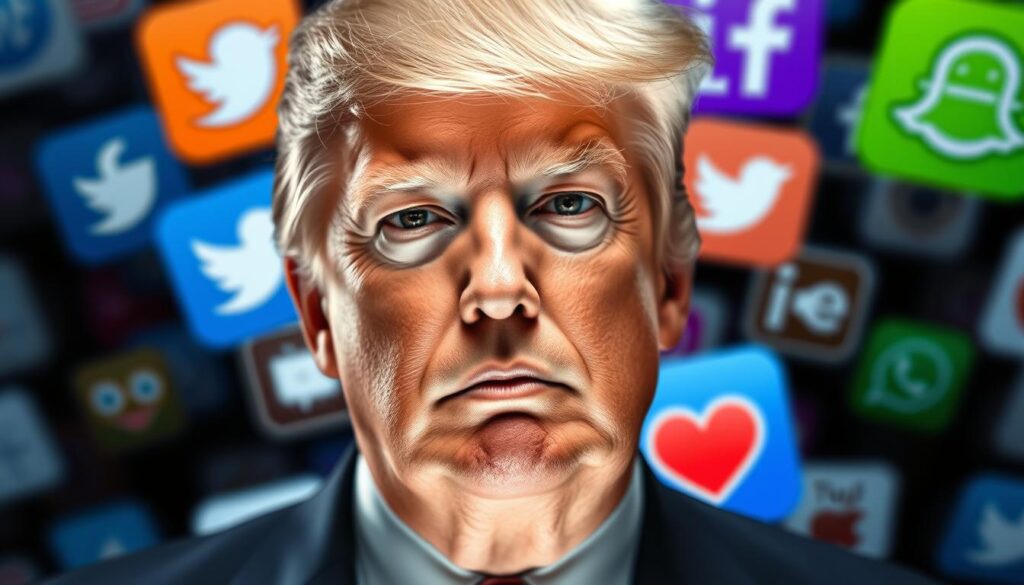 Citra Trump di Sosial Media Citra Trump di Sosial Media