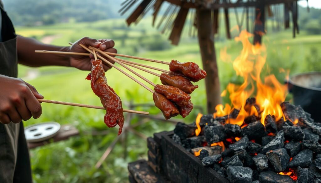 proses pembuatan sate kelinci proses pembuatan sate kelinci
