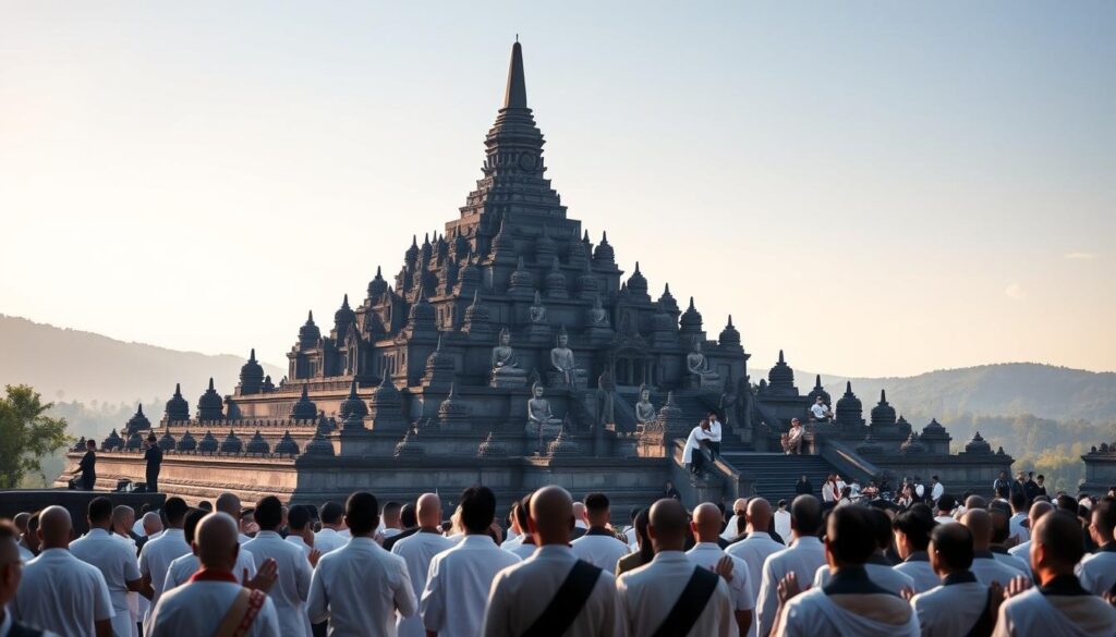 upacara waisak di Borobudur upacara waisak di Borobudur