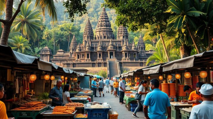 kuliner tradisional di sekitar situs bersejarah